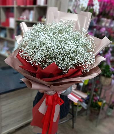 Букет цветов из: Гипсофила в Иваново