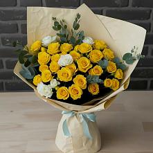 Букет цветов из:  Розы #REPLACE_PRED# Иваново