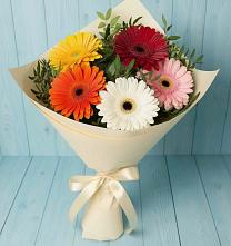 Букет цветов из:  Герберы в Иваново