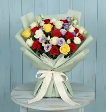 Букет цветов из:  Розы в Иваново