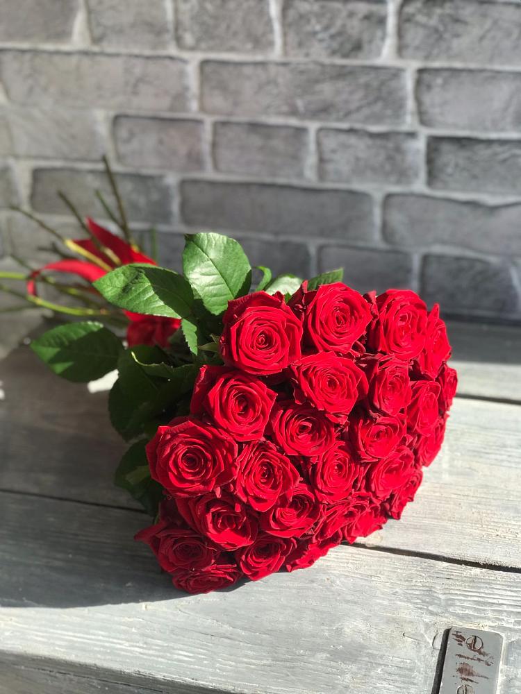 Букет Красные розы Фридом в Иваново
