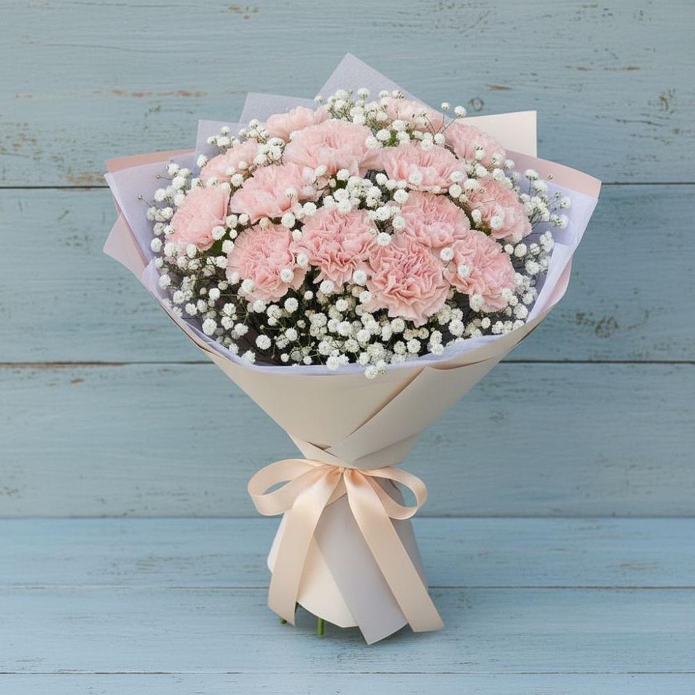 Букет цветов из: Гвоздики в Иваново