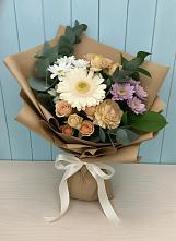 Букет цветов из:  Герберы и Хризантемы в Иваново