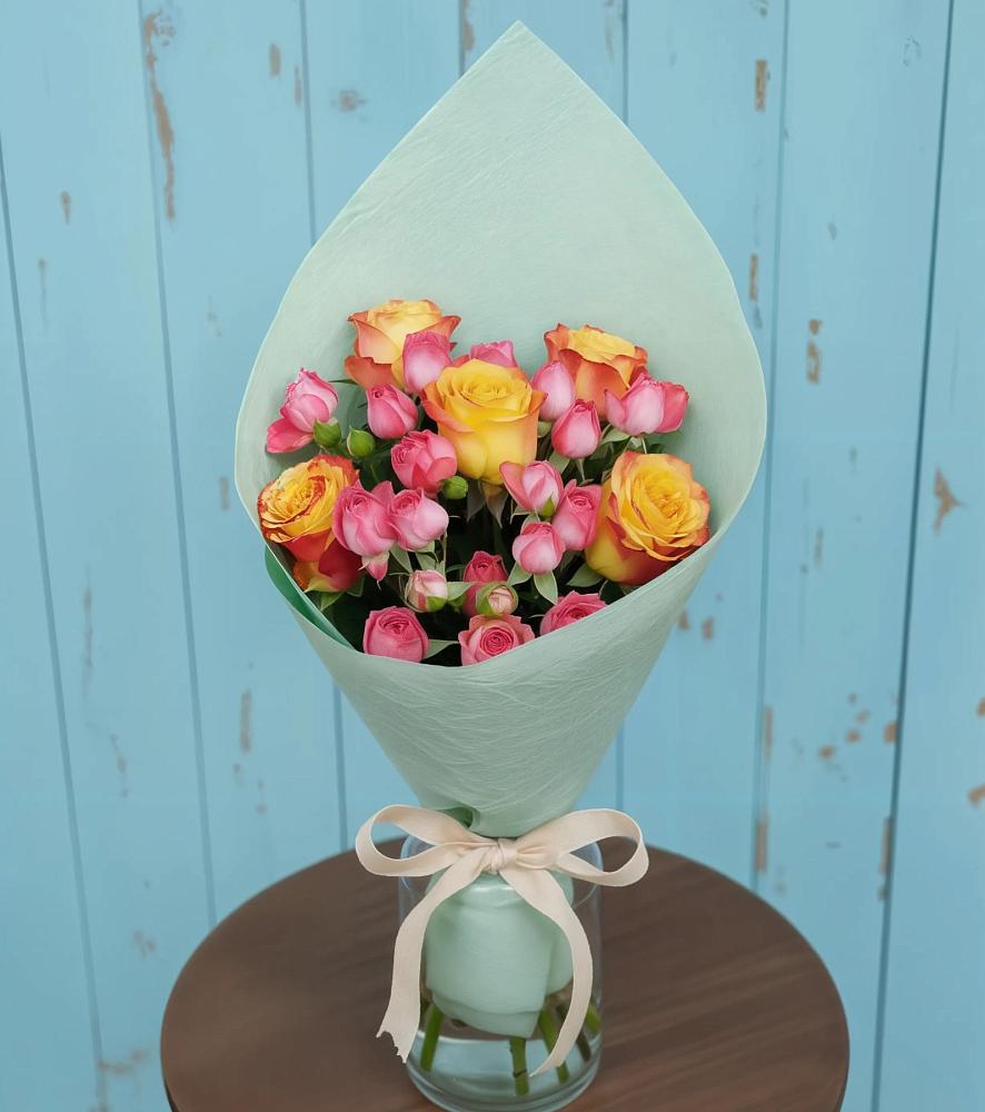 Букет цветов из: Розы в Иваново