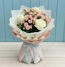 Букет цветов из:  Розы в Иваново