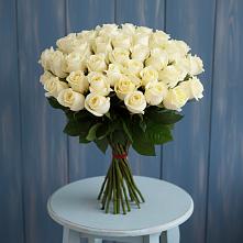 Букет 51 Белая роза Эдлесс Лав #REPLACE_PRED# Иваново