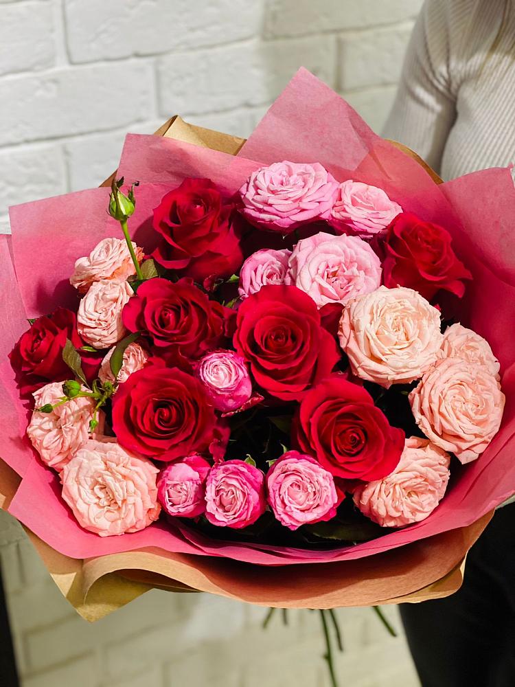 Букет цветов из: Розы в Иваново