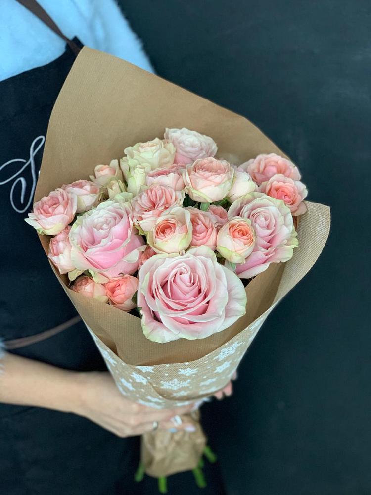 Букет цветов из: Хризантемы и Розы в Иваново