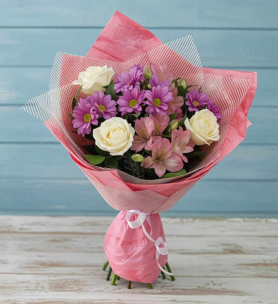 Букет цветов из: Герберы в Иваново