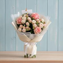 Букет цветов из:  Розы в Иваново